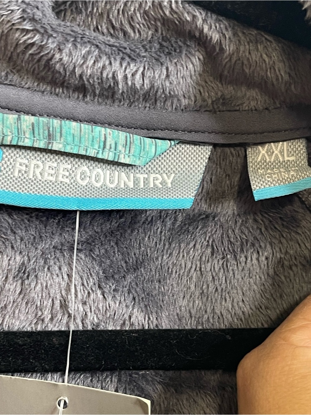 Free Country Teal and Gray Women's Softshell Jacket XXL - Picture 6 of 10